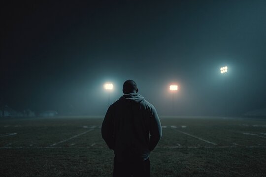 cinematic intro to underdog football story