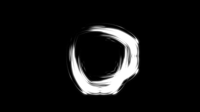 Cartoon sword effect, white energy blade arc, dynamic slash wave, glowing wind strike, fantasy game combat, stylized 2d animation, sharp impact motion, black background, 4k