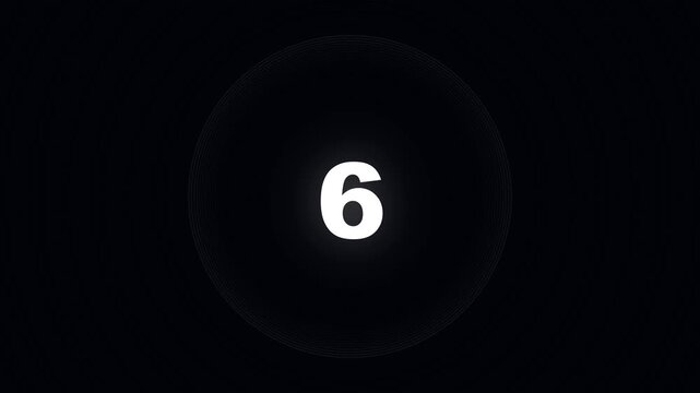 Happy new year 2027 digital countdown timer on black background