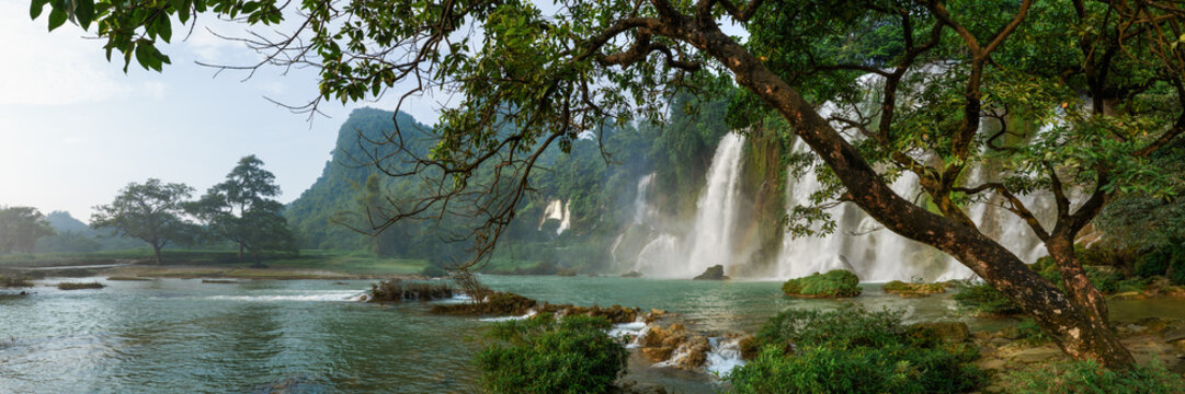Ban Gioc waterfall Cao Bang Northern Vietnam