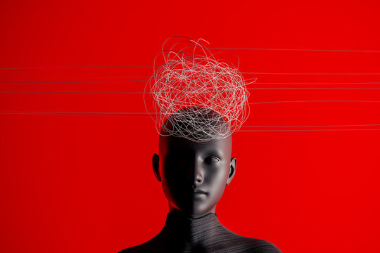 Tangled Thoughts Emerging From a Human Mind
