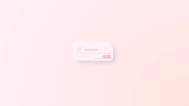 Pregnancy test kit on a soft pink background.