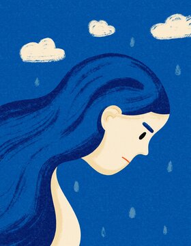 Sad mood.