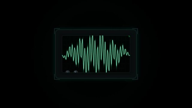 Seismograph Monitoring Seismic Activity Waveform