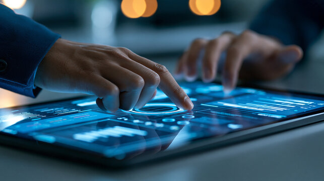 Technical SEO specialist reviewing a website indexing interface on a tablet, crawl status, sitemap management, search visibility, technical optimization, digital marketing
