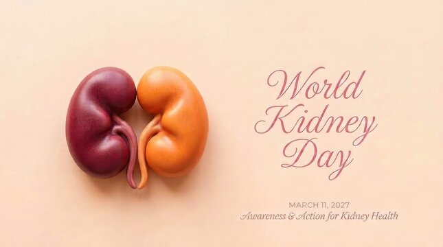 Raising awareness for world kidney day we emphasize the importance of kidney health prevention and early detection for a healthier future for all