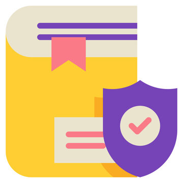 book story memory prevent protect flat icon
