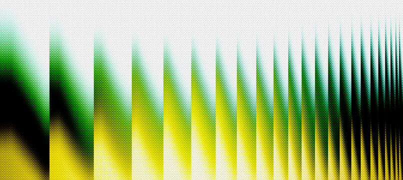Abstract green and yellow gradient background with vertical stripes and subtle textured pattern