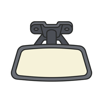 Car rearview mirror