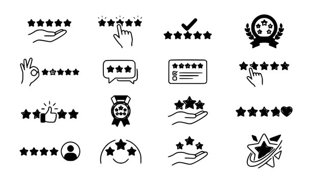 Traffic Controller Icon Set with Flagman, Stop Sign, Crossing Guard and Road Safety Worker Symbols