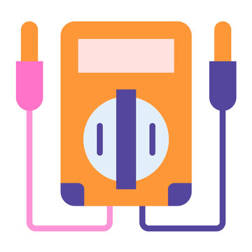 Voltmeter Vector Design Icon Style