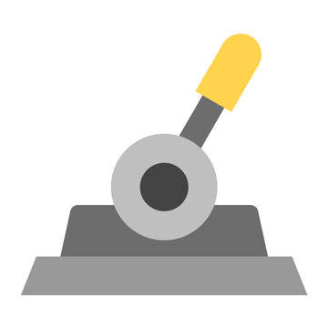 Control Lever Vector Design Icon Style