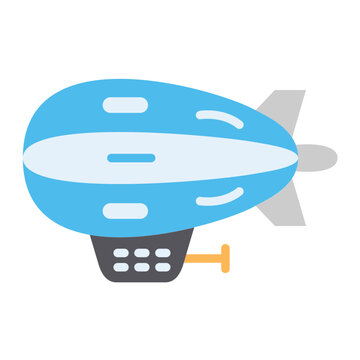 Zeppelin Vector Design Icon Style