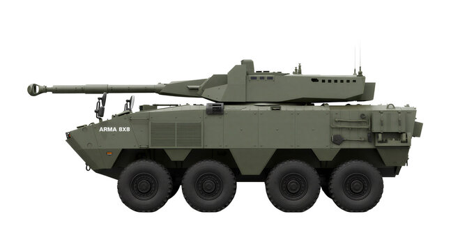 Turkish tank destroyer, developed on the Arma 8x8 platform, with a 105mm gun