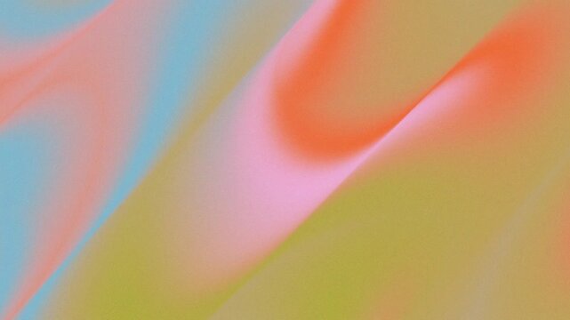 Abstract flowing gradient waves animated colorful motion background