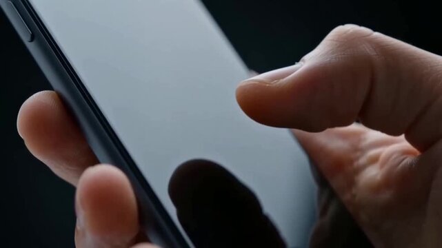 Finger unlocking a smartphone using an in-display biometric sensor