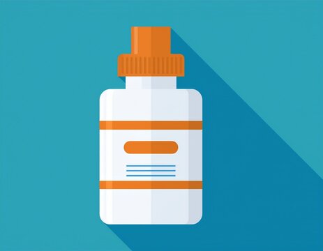 white out correction fluid flat flat design