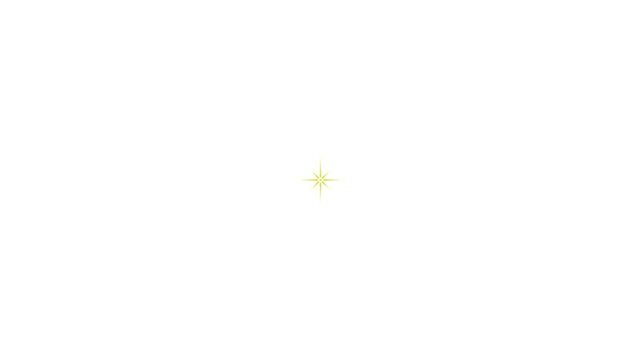 Cartoon doodle star twinkling movement animation, sparkling white glitter light effect loop, retro flat vector starburst, chroma key white screen background for festive overlay, 4k video footage