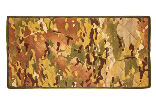 Compact tactical seating pad top view