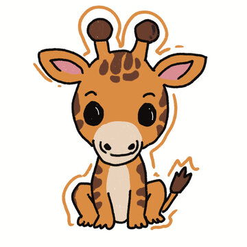 Cute girrafe