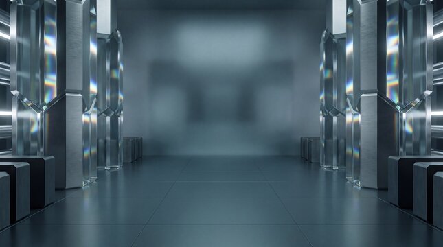 Tachyonic Field Inversion Well Imaginary Mass Spacetime Trench with Prismatic Glass Monolith Columns   