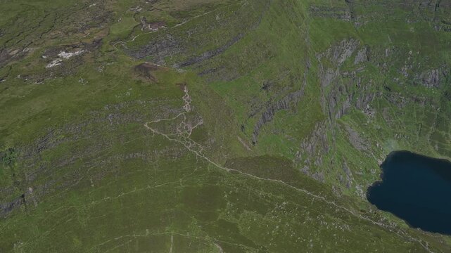 Rugged Uplands around Coumshingaun Lough, Ireland