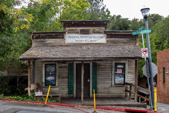 The Auburn Joss House, illustrating Chinese American Gold Rush heritage and small-town historic preservation in California.