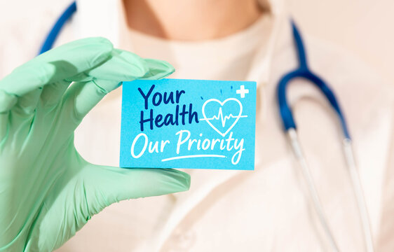 Your Health Our Priority - Medical Care and Healthcare Support Concept.