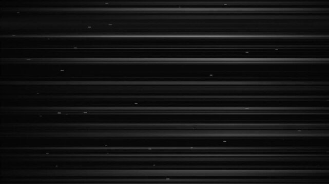 Dark ribbed metallic surface with horizontal parallel lines and subtle dust particles, concept for modern industrial design, ideal for website headers and product backdrops