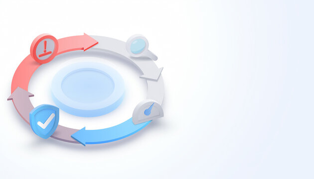 AI Risk Management and Continuous Monitoring Concept