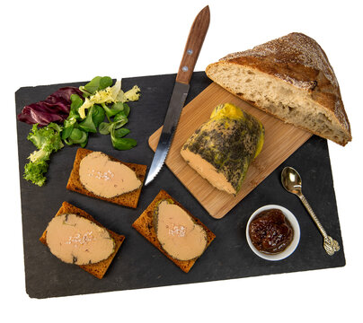 FRANCE. GIRONDE 33 GINGERBREAD TOASTS WITH FOIE GRAS