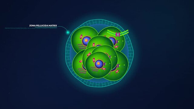 Animation of cell vitrification and embryo cryopreservation showing the effects of ice nucleation causing lethal membrane rupture versus liquid nitrogen plunge preserving structural integrity