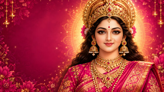 Durga Maa Durga Jagadamba Mahakali Bhavani Navadurga Maha Navratri Mahanavami Durga Puja Vijayadashami Dussehra