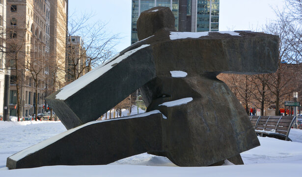 MONTREAL QUEBEC CANADA: The Taichi Series is the most celebrated masterpiece of Taiwanese sculptor Ju Ming. Developed primarily in the 1970s and 1980s
