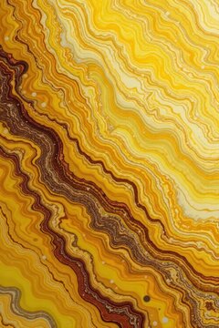 Swirling yellow and brown marble veins, deep texture , exterior, brown, home