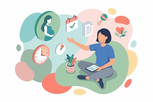 Employee Benefits and Worker Compensation Concept Illustration