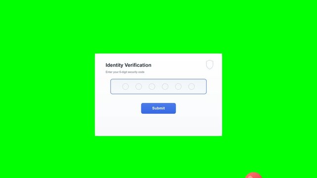 Conceptual animation showing a login form and balloon physically bursting into fragments after a wrong answer, then reassembling magnetically before a successful verification.