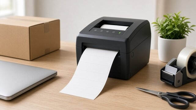Label printer spitting blank shipping labels