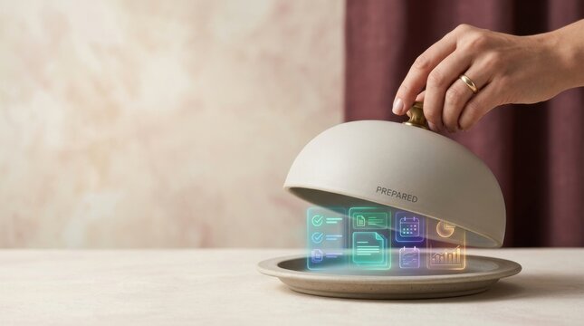 Person putting a coin into a coin bank representing proactive ai preparation and financial responsibility visualization
