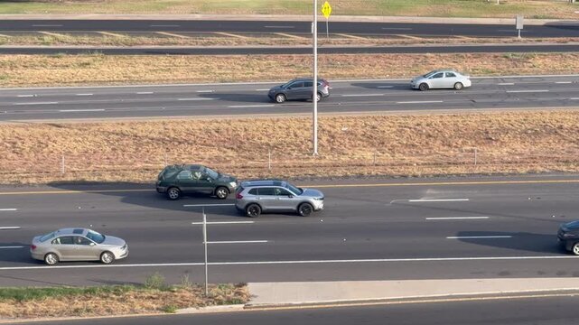 Traffic on Mopac loop 1 in Austin, Tx