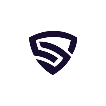shield letter S logo