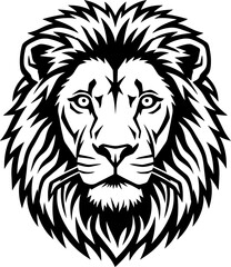 Fototapeta premium lion head vector