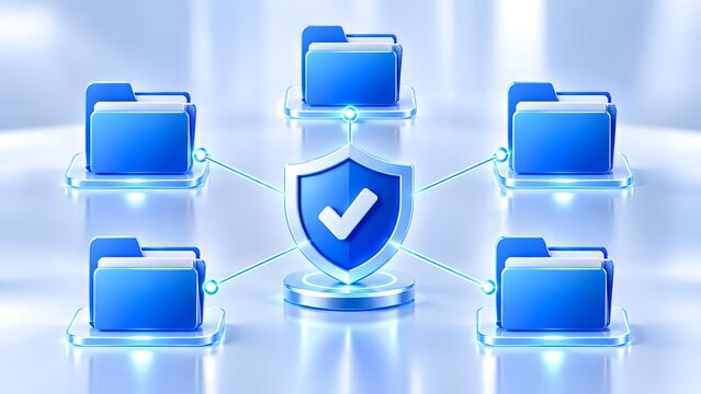 Centralized Network Security Architecture Protecting Distributed Digital File Systems