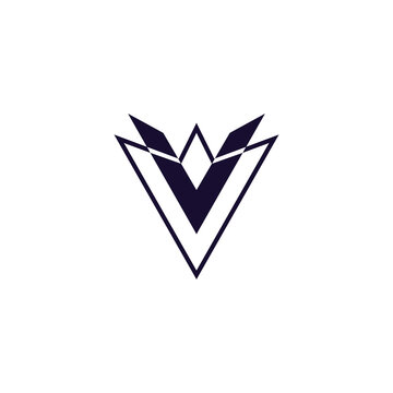 letter V arrow logo