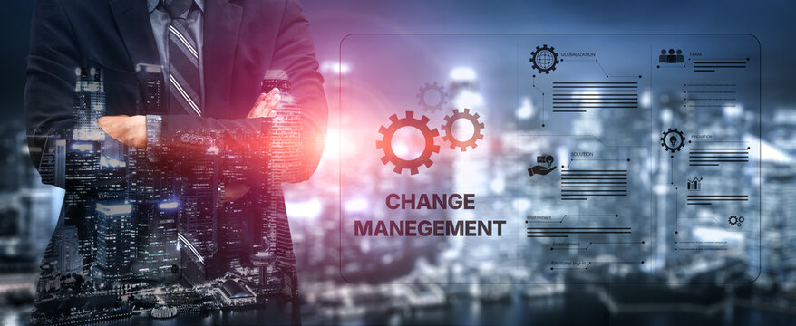 Change management strategy combining innovation, globalization, and teamwork to enable business transformation and emotional engagement in modern organizations Vouch