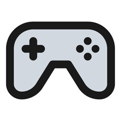 game controller filled outline icon © Muhammad Naufal S.