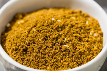 Obraz premium Organic Dry Zaatar Spices in a Bowl