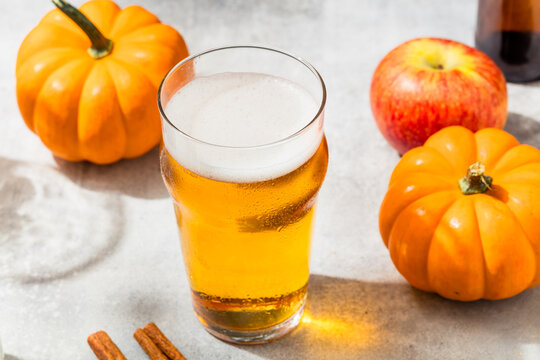 Boozy Cold Pumpkin Hard Apple Cider