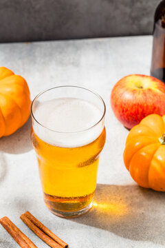 Boozy Cold Pumpkin Hard Apple Cider