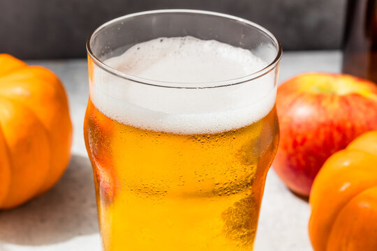 Boozy Cold Pumpkin Hard Apple Cider